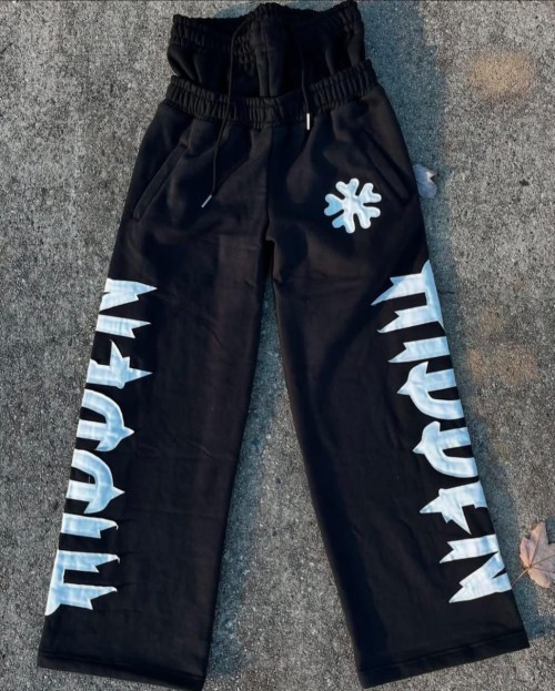 Duo waist belt Premium 100% fleece trousers