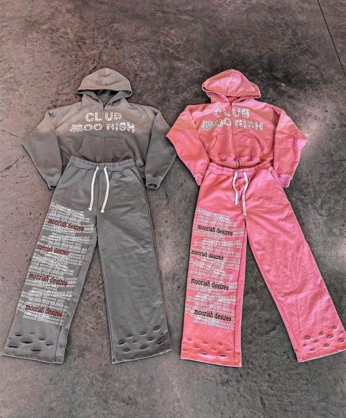 Custom-Fit Chino Tracksuit for Private Label Orders